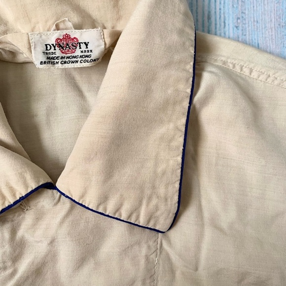 Dynasty pure silk button down shirt - Picture 9 of 13